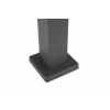 Pergola ogrodowa MIRADOR 80 Solid 3 x 2,4m Antracyt